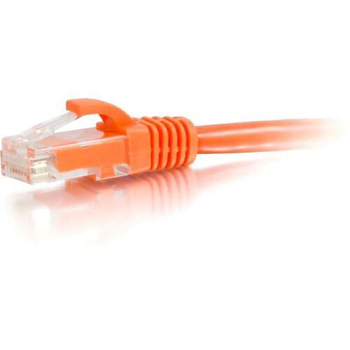 C2G 3 ft Cat5e Snagless UTP Unshielded Network Patch Cable - Orange - 3 ft Category 5e Network Cable for Network Device - First End: 1 x RJ-45 Male Network - Second End: 1 x RJ-45 Male Network - Patch Cable - Orange - PuriLite