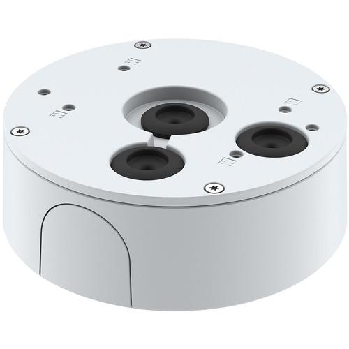 Axis Communications AXIS T94S01P Mounting Box for Network Camera - White - 1 - PuriLite