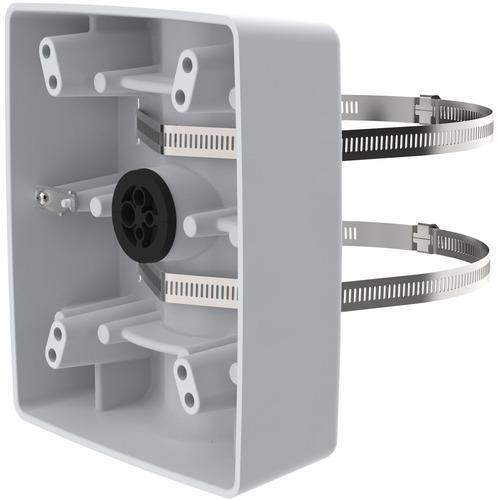 Axis Communications AXIS T91B57 Pole Mount for Relay Module, Surveillance Cabinet - 30 kg Load Capacity - PuriLite