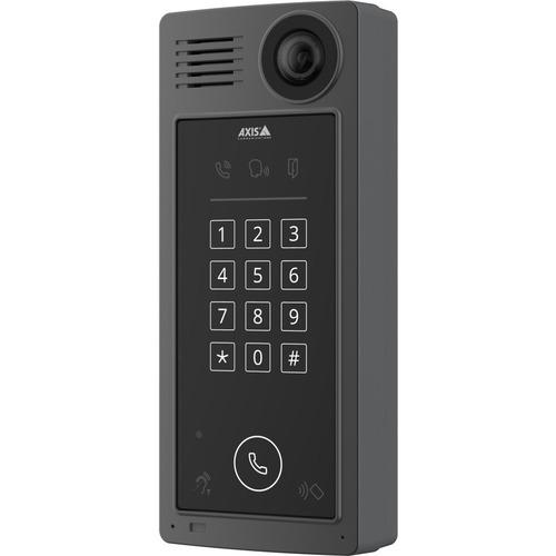 Axis Communications AXIS A8207-VE MkII Network Video Door Station - 6 Megapixel - CMOS - 180° Horizontal - 120° Vertical0 lux - Full-duplexAluminum, Polycarbonate, Glass - Access Control, Surveillance, Gate Entrance - PuriLite