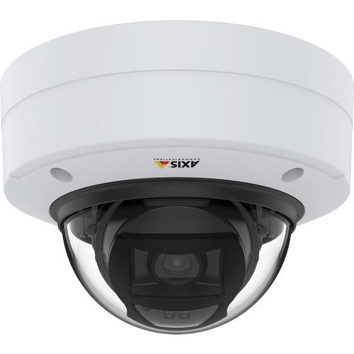 Axis Communications AXIS P3245-LVE 2 Megapixel Network Camera - Dome - 131.23 ft (40 m) Night Vision - H.264, H.265, H.264 (MPEG-4 Part 10/AVC), H.265 (MPEG-H Part 2/HEVC), MJPEG - 1920 x 1080 - 2.6x Optical - RGB CMOS - Recessed Mount, Pendant Mount, Br - PuriLite