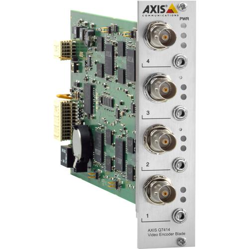 Axis Communications AXIS Q7414 Video Encoder Blade 10-pack - Functions: Video Encoding, Video Streaming - 720 x 576 - 10 Pack - Blade - PuriLite