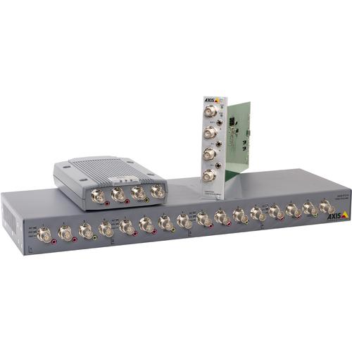 Axis Communications AXIS P7224 Video Encoder - Functions: Video Encoding, Video Streaming - 512 MB - 720 x 576 - PAL, NTSC - Audio Line In - Audio Line Out - PuriLite