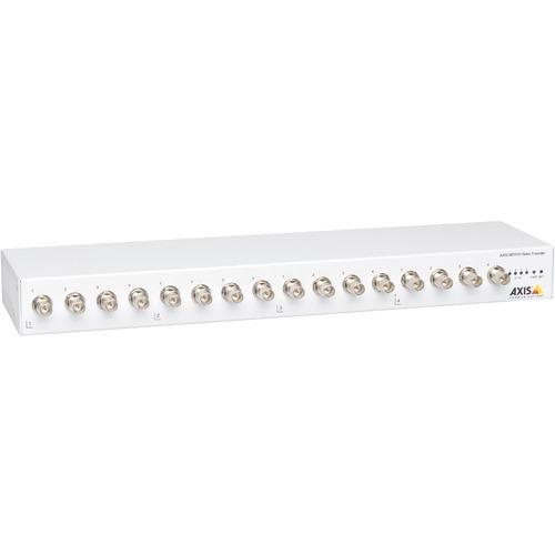 Axis Communications AXIS M7016 Video Encoder - Functions: Video Encoding, Video Streaming - 720 x 576 - NTSC, PAL - H.264, MJPEG, MPEG-4 - Network (RJ-45) - Rack-mountable, Wall Mountable - PuriLite