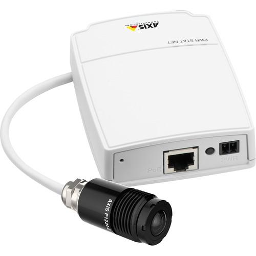 Axis Communications AXIS P1224-E Network Camera - MPEG-4, MJPEG, H.264 - 1280 x 720 - CMOS - Fast Ethernet - Surface Mount, Flush Mount, Ceiling Mount - PuriLite