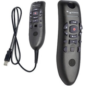 Nuance PowerMic III Wired Microphone - 3 ft - Mono - 20 Hz to 16 kHz - Handheld - USB - PuriLite