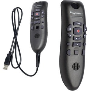 Nuance PowerMic III Wired Microphone - 9 ft - Mono - 20 Hz to 16 kHz - Uni-directional - Handheld - USB - PuriLite