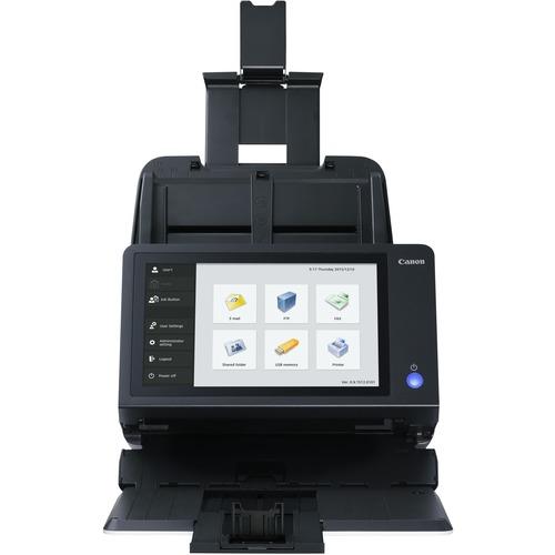 Canon ScanFront 400 Sheetfed Scanner - 600 dpi Optical - 24-bit Color - 8-bit Grayscale - 45 ppm (Mono) - 45 ppm (Color) - Duplex Scanning - USB - PuriLite