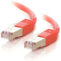 C2G Cat5e STP Patch Cable - RJ-45 Male - RJ-45 Male - 0.91m - Red - PuriLite