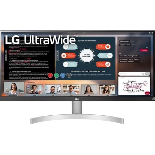 Lg Electronics LG Ultrawide 29WN600-W 29" UW-UXGA LCD Monitor - 21:9 - 29.00" (736.60 mm) Class - In-plane Switching (IPS) Technology - 2560 x 1080 - 16.7 Million Colors - FreeSync - 250 cd/m‚² - 5 ms GTG (Fast) - HDMI - DisplayPort - PuriLite