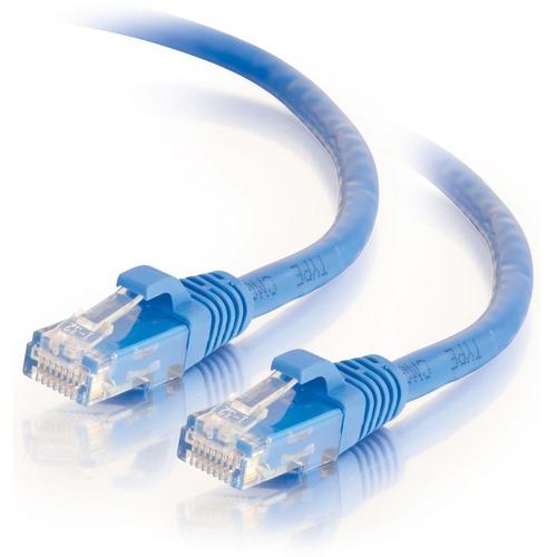 C2G Cat6 Snagless Patch Cable - RJ-45 Male - RJ-45 Male - 1.52m - Blue - PuriLite
