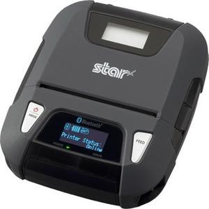 Star Micronics SM-L300-UB57 Direct Thermal Printer - Monochrome - Portable - Label/Receipt Print - USB - Bluetooth - Battery Included - 3.15" Print Width - 65 mm/s Mono - 3.15" (80 mm) Label Width - For Handheld - PuriLite