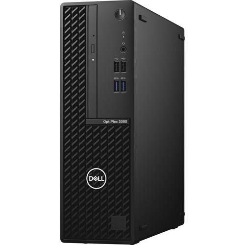 Dell OptiPlex 3000 3080 Desktop Computer - Intel Core i5 10th Gen i5-10505 Hexa-core (6 Core) 3.20 GHz - 16 GB RAM DDR4 SDRAM - 256 GB NVMe M.2 PCI Express M.2 SSD - Small Form Factor - Black - Windows 10 Pro - Intel DDR4 SDRAM - English Keyboard - 200 W - PuriLite