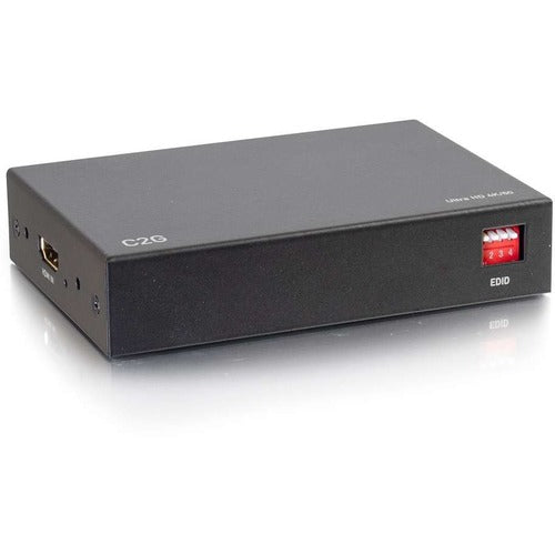 C2G UltraHD HDMI Splitter 1 to 4 - One to Four 4K HDMI Splitter - 1 x Inputs - 4 x Outputs - 1 x HDMI In - 4 x HDMI Out - Computer, Blu-ray Disc Player, Gaming Console, Media Server, A/V Receiver, HDMI Compatible - PuriLite
