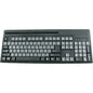 Wasp WKB1155 POS Keyboard - QWERTY Layout - Magnetic Stripe Reader - USB - Black, Gray - PuriLite