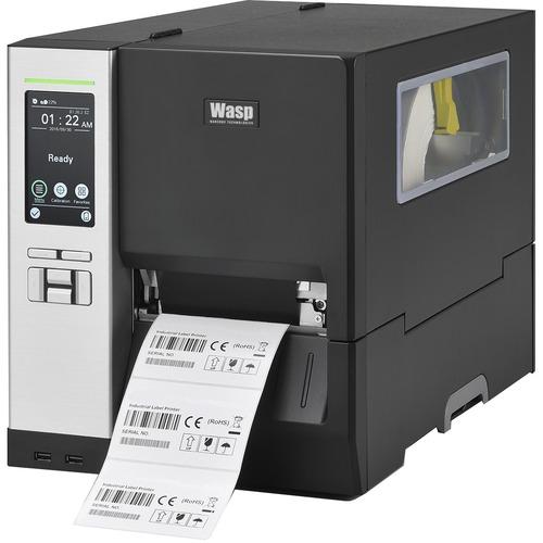 Wasp WPL614 Industrial Direct Thermal/Thermal Transfer Printer - Monochrome - Label Print - Ethernet - USB - Serial - 83.33 ft (25400 mm) Print Length - 4.09" Print Width - 356 mm/s Mono - 300 dpi - 4.49" (114 mm) Label Width - 83.33 ft (25400 mm) Label - PuriLite