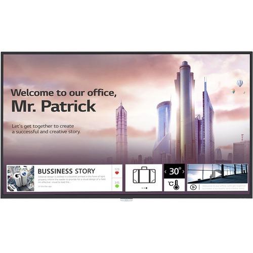 Lg Electronics LG 65UH5F-H Digital Signage Display - 65" LCD - 3840 x 2160 - LED - 500 cd/m‚² - 2160p - HDMI - USB - DVI - SerialEthernet - Black - PuriLite