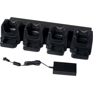 Datalogic 95A151055 Four Slot Ethernet Cradle - Wired - PDA - Charging Capability - Proprietary Interface - PuriLite