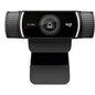 Logitech C922 Webcam - 2 Megapixel - 60 fps - USB 2.0 - 1920 x 1080 Video - Auto-focus - Microphone - Computer, Smartphone - PuriLite