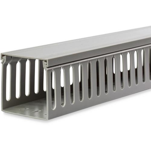 StarTech.com Server Rack Cable Management - 3x3in - Open Slot Network & Data Cable Raceway - Finger Duct Cable Management w/ Cover (AD3X3) - Raceway - PuriLite