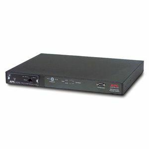 Schneider Electric APC 1U Rack Mountable 16A Automatic Transfer Switch - 1 x NEMA L21-20 - 110 V AC - 16 A, 16 A - PuriLite