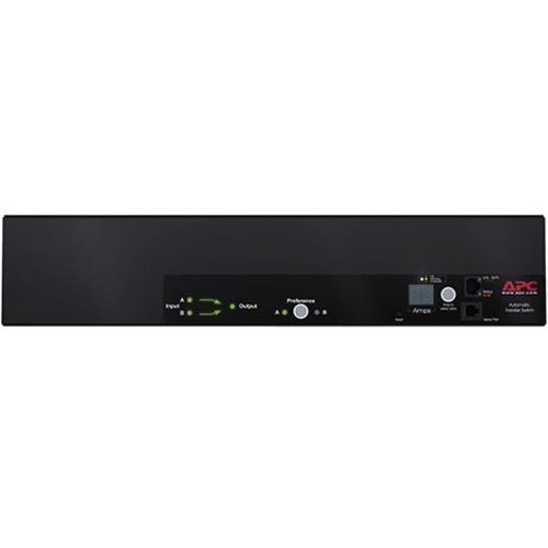 Schneider Electric APC by Schneider Electric Rack ATS, 208V, 30A, (2) L6-30P in, (1) L6-30R Out - 30 A - PuriLite