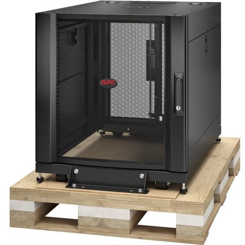 Schneider Electric APC by Schneider Electric NetShelter SX Rack Cabinet - For Server, Storage - 12U Rack Height x 19" (482.60 mm) Rack Width x 29.75" (755.65 mm) Rack Depth - Floor Standing - Black - 1023 kg Dynamic/Rolling Weight Capacity - 1364 kg Stat - PuriLite