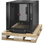 Schneider Electric APC by Schneider Electric NetShelter SX Rack Cabinet - For Server, Storage - 12U Rack Height x 19" (482.60 mm) Rack Width x 29.75" (755.65 mm) Rack Depth - Floor Standing - Black - 1023 kg Dynamic/Rolling Weight Capacity - 1364 kg Stat - PuriLite