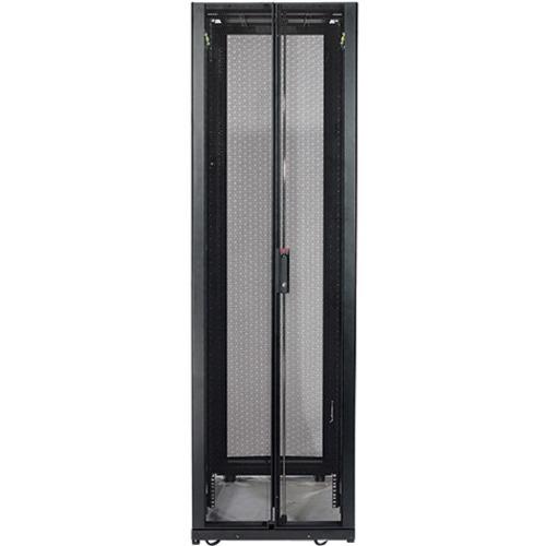 Schneider Electric APC by Schneider Electric NetShelter SX AR3105TAA Rack Cabinet - For Storage, Server - 45U Rack Height x 19" (482.60 mm) Rack Width x 36.02" (915 mm) Rack Depth - Floor Standing - Black, Black - 1020.58 kg Dynamic/Rolling Weight Capaci - PuriLite