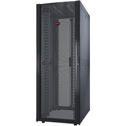 Schneider Electric NetShelter SX 42U 750mm Wide x 1070mm Deep Networking Enclosure with Sides - For Networking, Airflow System - 42U Rack Height x 19" (482.60 mm) Rack Width - Floor Standing - Black - 1022.73 kg Dynamic/Rolling Weight Capacity - 1363.64 - PuriLite