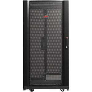 Schneider Electric APC by Schneider Electric NetShelter AV Rack Cabinet - For A/V Equipment - 24U Rack Height x 19" (482.60 mm) Rack Width - Floor Standing - Black - 1022.73 kg Dynamic/Rolling Weight Capacity - 1363.64 kg Static/Stationary Weight Capacity - PuriLite
