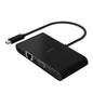 Belkin USB-C Multimedia + Charge Adapter - for Notebook - 100 W - USB Type C - 1 x USB 3.0 - USB Type-C - Network (RJ-45) - HDMI - VGA - Wired - PuriLite
