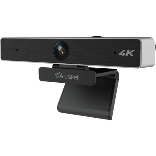 Aluratek LIVE Pro AWC4KF Video Conferencing Camera - 8 Megapixel - 30 fps - USB 2.0 - 3840 x 2160 Video - CMOS Sensor - Fixed Focus - 5x Digital Zoom - Microphone - Notebook, Computer - PuriLite