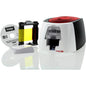 Evolis Badgy Badgy100 Single Sided Desktop Dye Sublimation/Thermal Transfer Printer - Color - Card Print - USB - 16 Second Mono - 45 Second Color - 300 dpi - PuriLite