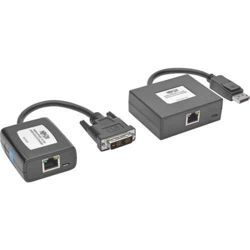 Tripp Lite B140-101X-U video Console/Extender - 1 Input Device - 1 Output Device - 125 ft (38100 mm) Range - 2 x Network (RJ-45) - 2 x USB - 1 x DVI Out - Full HD - 1920 x 1080 - Twisted Pair - Category 6 - TAA Compliant - PuriLite
