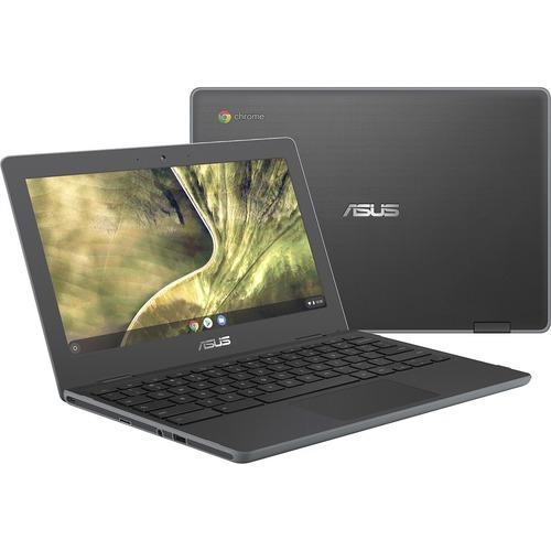 Asus Chromebook C204 C204MA-Q1R-CB 11.6" Chromebook - HD - 1366 x 768 - Intel Celeron N4020 Dual-core (2 Core) 1.10 GHz - 4 GB RAM - 32 GB Flash Memory - Dark Gray - Chrome OS - Intel UHD Graphics 600 - IEEE 802.11ac Wireless LAN Standard - PuriLite