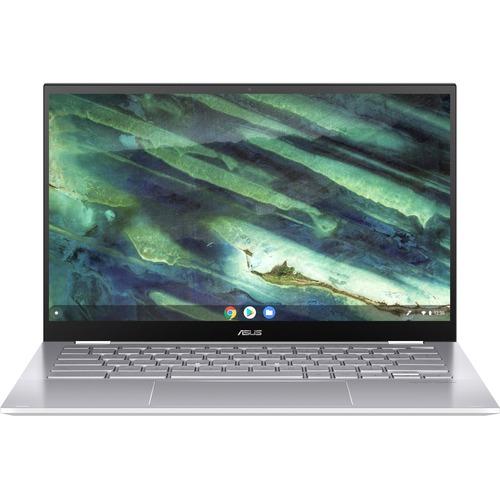 Asus Chromebook Flip C436 C436FA-DS599T-W 14" Touchscreen Chromebook - Full HD - 1920 x 1080 - Intel Core i5 (10th Gen) i5-10210U 1.60 GHz - 16 GB RAM - 512 GB SSD - Black, Aerogel White - Chrome OS - Intel UHD Graphics - 12 Hour Battery Run Time - IEEE - PuriLite