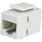 StarTech.com White Cat 6 RJ45 Keystone Jack Network Coupler - F/F - Join two Cat6 patch cables together to make a longer cable - RJ45 Coupler - RJ45 Keystone Jack - Cat6 Network Coupler - Keystone Coupler - Keystone Jack for Wall Plate or Patch Panel - W - PuriLite