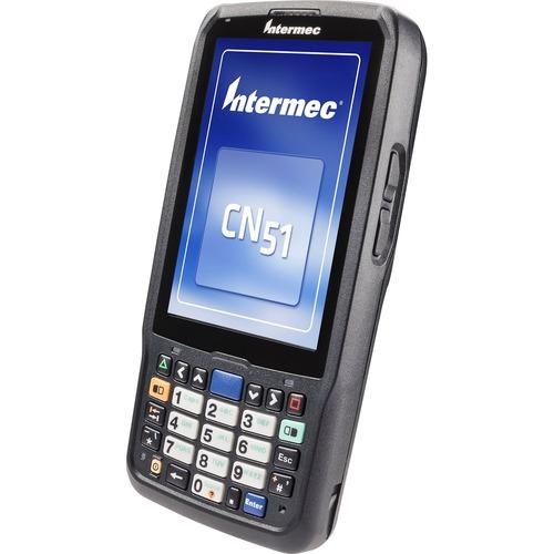 Honeywell Intermec CN51 Mobile Computer - Texas Instruments OMAP 1.50 GHz - 1 GB RAM - 16 GB Flash - 4" WVGA Touchscreen - LCD - Rear CameraNumeric Keyboard - Battery Included - PuriLite