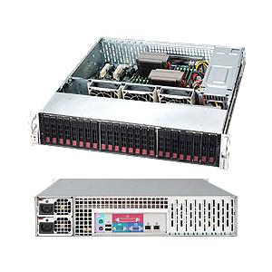 Super Micro Supermicro SuperChassis 216E16-R1200LPB Rackmount Enclosure - Rack-mountable - Black - 2U - 24 x Bay - 3 x Fan(s) Installed - 1 x 1.20 kW - EATX, ATX Motherboard Supported - 24 x External 2.5" Bay - 7x Slot(s) - PuriLite