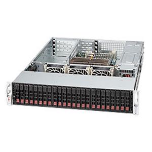 Super Micro Supermicro SC216E2-R900UB Chassis - Rack-mountable - Black - 2U - 24 x Bay - 3 x Fan(s) Installed - 2 x 900 W - EATX Motherboard Supported - 24 x External 2.5" Bay - 7x Slot(s) - PuriLite