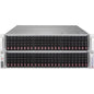 Super Micro Supermicro SuperChassis 417BE2C-R1K28LPB (Black) - Rack-mountable - Black - 4U - 72 x Bay - 3.15" (80 mm) x Fan(s) Installed - 1.28 kW - Power Supply Installed - EATX Motherboard Supported - 7 x Fan(s) Supported - 72 x External 2.5" Bay - 7x - PuriLite
