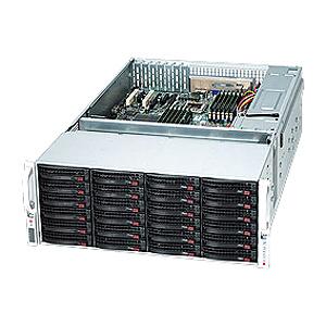 Super Micro Supermicro SuperChassis SC847A-R1400LPB Rackmount Enclosure - Rack-mountable - Black - 4U - 36 x Bay - 7 x Fan(s) Installed - 2 x 1.40 kW - ATX, EATX Motherboard Supported - 36 x External 3.5" Bay - 7x Slot(s) - PuriLite