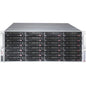 Super Micro Supermicro SuperChassis 847BA-R1K28LPB (Black) - Rack-mountable - Black - 4U - 38 x Bay - 7 x 3.15" (80 mm) x Fan(s) Installed - 1 x 1.28 kW - Power Supply Installed - ATX, EATX Motherboard Supported - 36 x External 3.5" Bay - 2 x External 2. - PuriLite