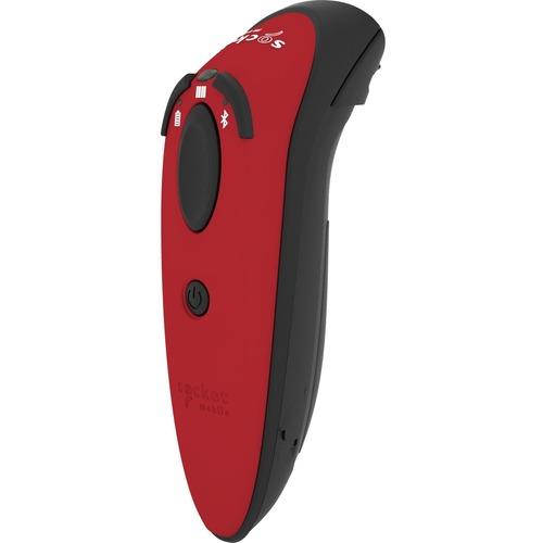 Socket Communication Socket Mobile DuraScan D750 Universal Barcode Scanner, v20 - Wireless Connectivity - 15.75" (400.05 mm) Scan Distance - 1D, 2D - Imager - Bluetooth - Red - PuriLite
