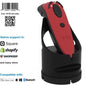 Socket Communication Socket Mobile DuraScan D760 Ultimate Barcode Scanner and Passport Reader, v20 - Wireless Connectivity - 30" (762 mm) Scan Distance - 1D, 2D - Laser - Bluetooth - Red - PuriLite
