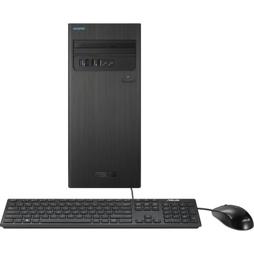 Asus ASUSPRO D340MC-DB500 Desktop Computer - Intel Core i5 9th Gen i5-9400 Hexa-core (6 Core) 2.90 GHz - 8 GB RAM DDR4 SDRAM - 2 TB HDD - 256 GB M.2 PCI Express NVMe 3.0 SSD - Black - Windows 10 Home - DVD-Writer - IEEE 802.11ac - 300 W - PuriLite
