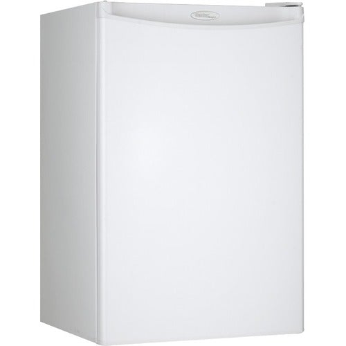 Danby Designer 4.4 cu. ft. Compact Refrigerator - 124.59 L - Auto-defrost - Reversible - 120 V AC - 226 kWh per Year - White - Smooth - Glass Shelf - Built-in - PuriLite