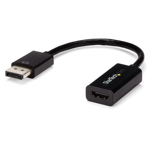 StarTech.com DisplayPort to HDMI Adapter, 4K 30Hz Active DP to HDMI Video Converter, Ultra HD DP 1.2 to HDMI 1.4 Monitor Adapter Dongle - Active DisplayPort to HDMI adapter - 4K 30Hz/1080p/7.1ch Audio/HDCP 1.4/DPCP - DP 1.2 to HDMI 1.4 video converter su - PuriLite