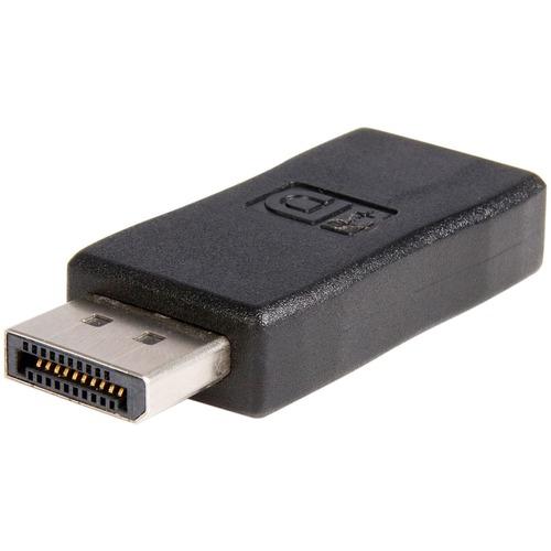 StarTech.com DisplayPort to HDMI Adapter, 1080p Compact DP to HDMI Adapter/Video Converter, VESA Certified, DP to HDMI Monitor, Passive - Passive DisplayPort to HDMI adapter - 1080p Video/7.1ch Audio/HDCP/DP 1.2; VESA DisplayPort Certified - Connects DP - PuriLite